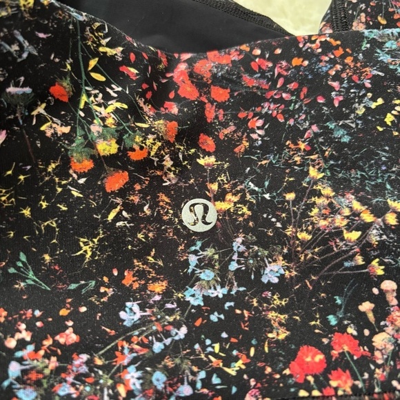 Lululemon Women's Multicolor Wunder Under Crop Scallop Leggings - Picture 3 of 6